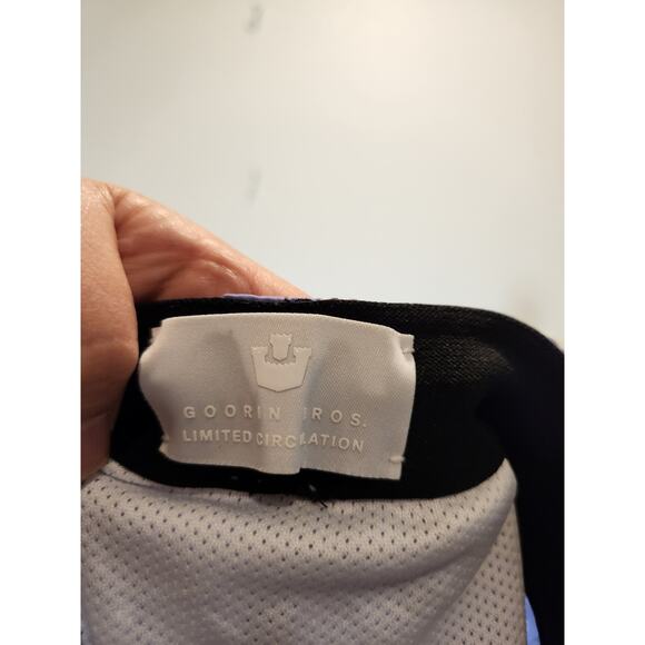 NWOT Goorin Bros Shorts Mens Middle small S‎ Purple White Lined - Picture 3 of 3